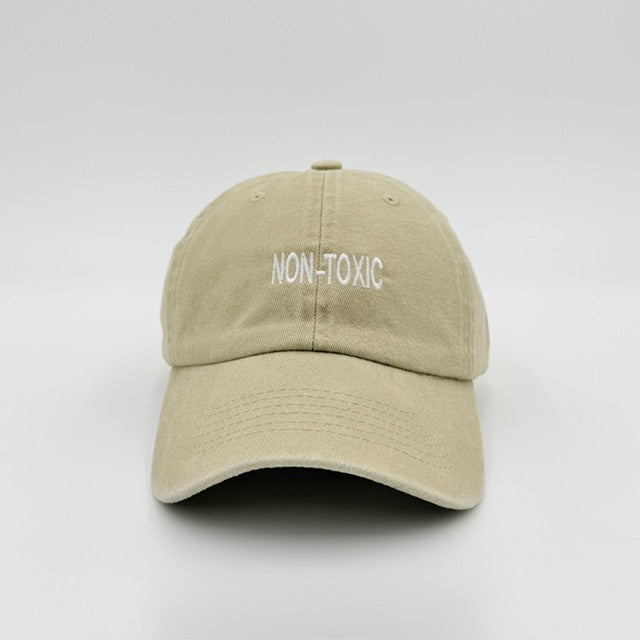 Vintage Wash Trucker Hat — “NON-TOXIC” Embroidery